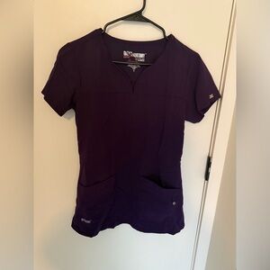 Grey’s Anatomy Scrub Top Purple